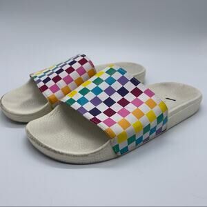 Vans, Slides sandals, Size Womens 11. In good used condition!